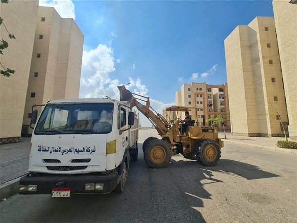 العبور الجديدة تكثف حملات النظافة والصيانة والزراعة لرفع كفاءة المرافق وتحسين جودة الحياة