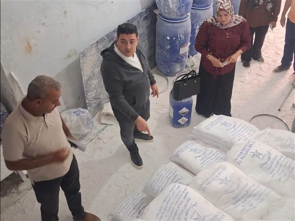 تموين الجيزة يحرر 43 مخالفة للمخابز ويضبط مخزنًا لتصنيع معجون الحوائط بالهرم