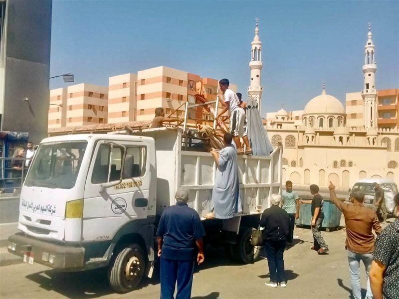 ازالة الاشغالات 