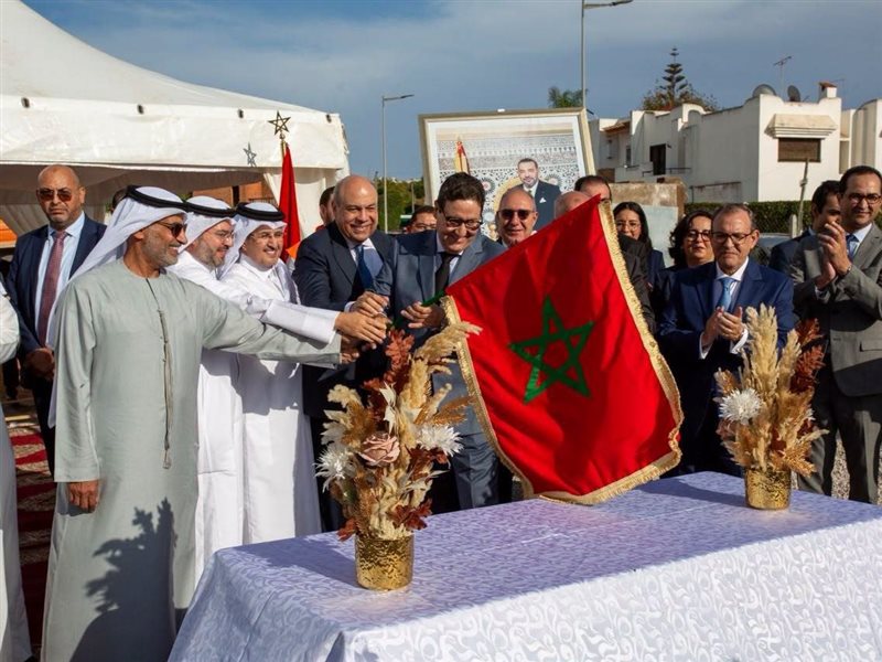 وزير الطيران المدني يشهد وضع حجر الأساس