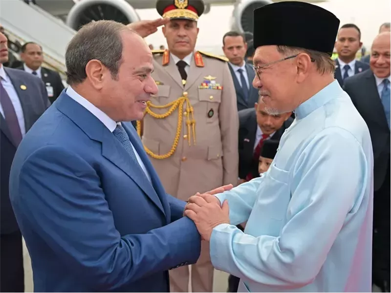 الرئيس السيسي ونظيره