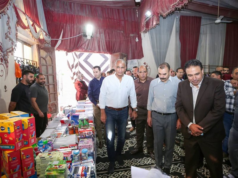 المهندس إبراهيم مكي، محافظ كفرالشيخ، اليوم